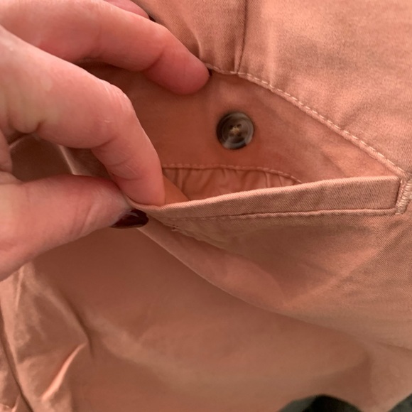 Slate & Stone Stretch Cotton Twill Chino Shorts, NWT, Color Clay, 33Waist - Picture 11 of 13